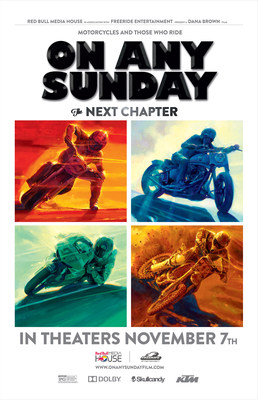 Red Bull Media House To Open "On Any Sunday, The Next Chapter" Feature Film Documentary In Theaters Nationwide On November 7th