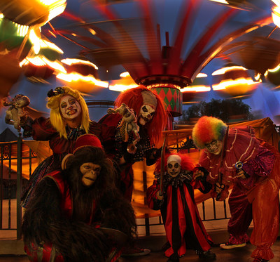 Fright Fest at Six Flags Great America with more than 250 monsters descending on theme park goers.