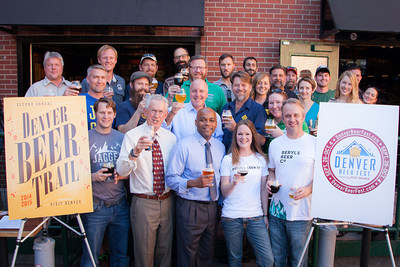Denver Beer Fest 2014 Press Conference with Mayor Michael Hancock. Photo Credit Jensen Sutta