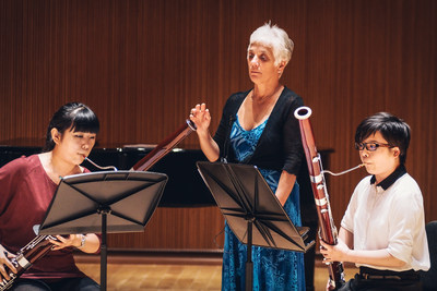 New York Philharmonic Musicians Giving Classes to SOA Students