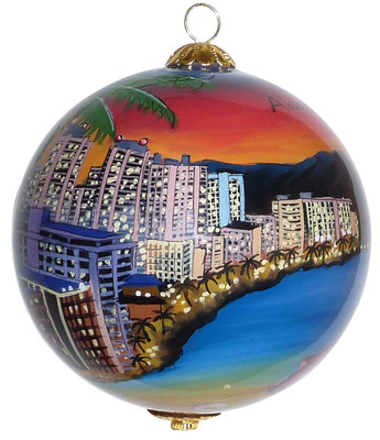 New Hawaiian Ornaments for Christmas 2014 from Maui by Design