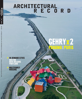 Architectural Record's October Covers Feature Frank Gehry's New Museums, Photographed by Iwan Baan