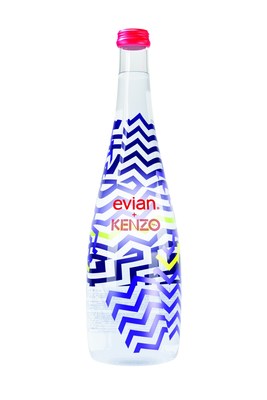 evian® and French Fashion House KENZO Partner To Release 2015 Limited Edition Bottle