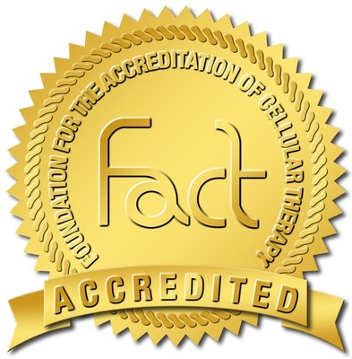 Foundation for the Accreditation of Cellular Therapy (FACT) accreditation logo