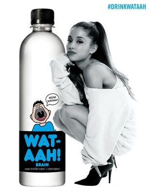 WAT-AAH! Announces Partnership With Superstar Ariana Grande