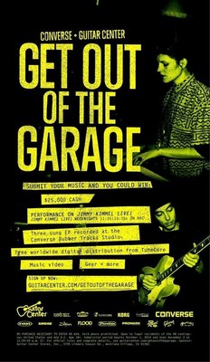 Guitar Center And Converse Announce 2nd Annual 'Get Out Of The Garage'