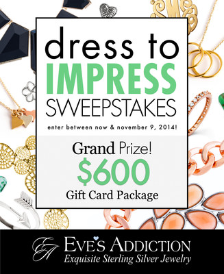 Win a Shopping Spree with the Dress to Impress Sweepstakes, Hosted by EvesAddiction.com!