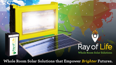 New Vision Renewable Energy Launches Kickstarter Campaign to Bring Ray of Life, Whole Room Solar Light Solutions, to Production