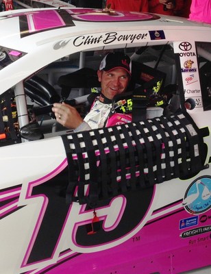 Clint Bowyer's #15 5-hour ENERGY® Toyota Goes Pink and White for Three NASCAR Races to Support Living Beyond Breast Cancer