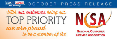 SMART Carpet is a proud member of the National Customer Service Association.