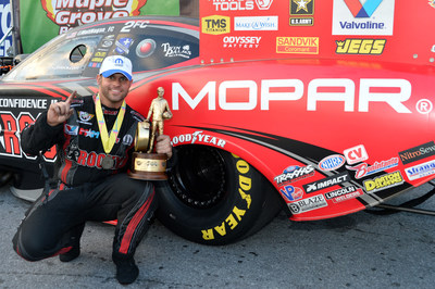 Hagan Drives Mopar to Title Win and Funny Car Points Lead in "Countdown to Championship" at Reading NHRA Nationals