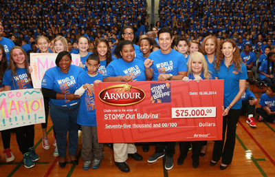 Armour® Partners with STOMP Out Bullying™ to Host Anti-Bullying Pep Rally
