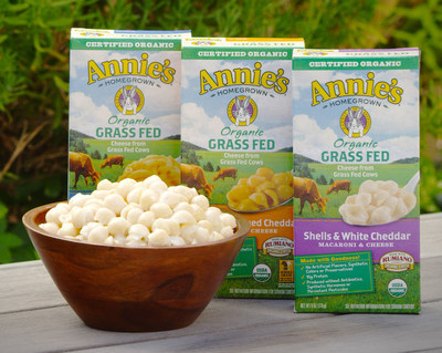 Annie's® Enters Grass Fed Category, Debuts New Line of Macaroni &amp; Cheese