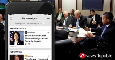 News Republic Goes Beyond Personalization with Custom Service for iOS and Android