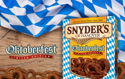 Snyder's of Hanover Celebrates Tradition with Limited Edition Oktoberfest Pretzels
