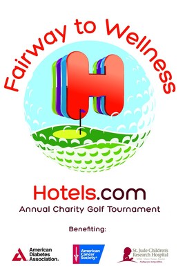 Hotels.com third annual Fairway to Wellness Golf Tournament will benefit St. Jude Children's Research Hospital, American Cancer Society and the American Diabetes Association on Wednesday, October 29th at the Cowboys Golf Club.