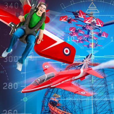 New Red Arrows Sky Force Ride Announced for 2015 at Blackpool Pleasure Beach!