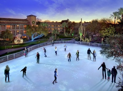 The Fairmont Scottsdale Princess' Desert Ice Skating Rink debuts on November 20, 2014 and is open to the public through Super Bowl Sunday, February 1, 2015.