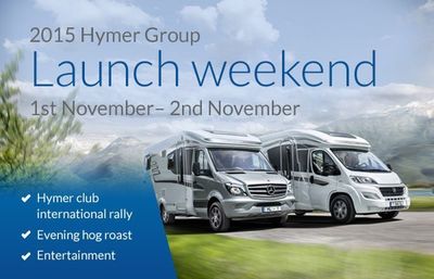 2015 Hymer Group Launch Weekend - Model Preview