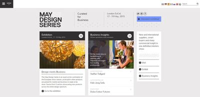May Design Series: Curated for Business