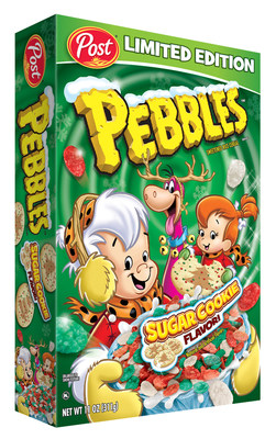 Post® Pebbles(TM) Launches New Limited Edition Pebbles(TM) Sugar Cookie Cereal, Just in Time for Holiday Baking and Entertaining