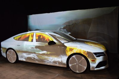 Projection Mapping on Audi RS7