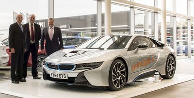 Brand Implementation Specialist Principle Add New BMW i8 Sports Car to Company Fleet