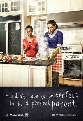 You don't have to be perfect, to be a perfect parent. Visit AdoptUSKids.org