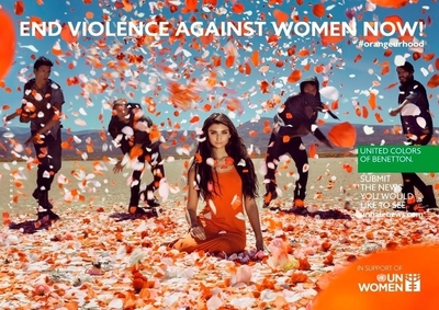 United Colors of Benetton's Global Campaign for the UN International Day for the Elimination of Violence Against Women