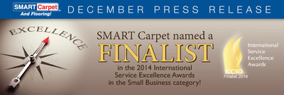 SMART Carpet Named a Small Business Category Finalist in the 2014 International Service Excellence Awards
