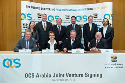 OCS Forms Joint Venture with Saudi's Zahid Group