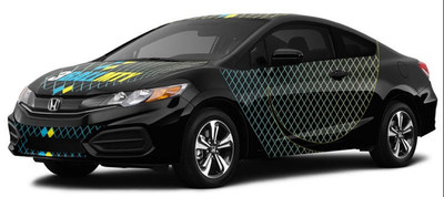 Honda Civic Tour: 3BallMTY custom-designed Civic Coupe EX-L