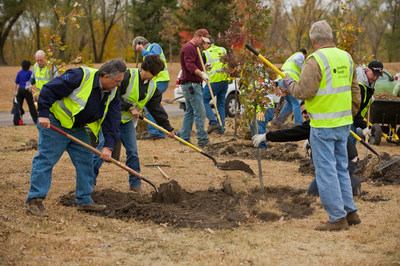 In 2013, CenterPoint Energy employees, retirees, friends and family members volunteered more than 220,000 volunteer hours valued at more than $5 million. The company has been recognized as the top community-minded company in its industry in The Civic 50, an annual initiative that identifies and recognizes companies for their commitment to improve the quality of life in the communities where they do business.