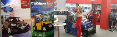ZAP and Jonway Auto Exhibits EV Products in Peru Auto Show