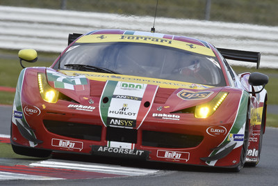 Ferrari's GTE Pro class car, powered by ANSYS. Ferrari raced past the competition to secure the 2014 FIA World Endurance Championship drivers', teams' and manufacturers' titles.