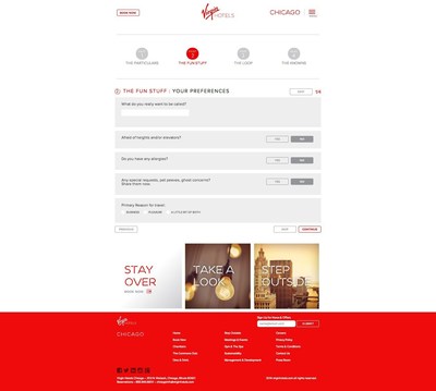 Virgin Hotels launched its preferences program, The Know.  Members of the program will receive personalized service and recognition.