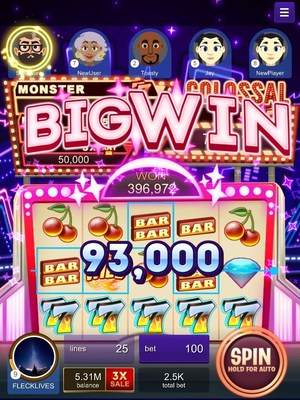 Win Big in Jackpot City with 3 progressive Jackpots that frantically increase as you spin to win. This classically themed slot only found in Big Fish Casino will make you feel like you are on the Casino floor.  Win Big in Big Fish Casino's Jackpot City. Available on all mobile devices, PCs and Facebook.