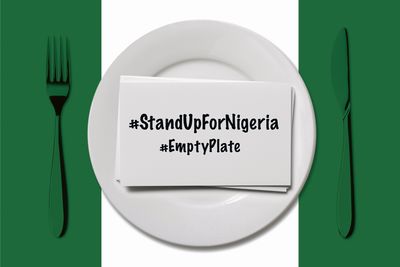 StandUpForNigeria Launches #EmptyPlate to Remember Victims of Terrorism