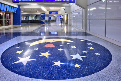 Dallas/Fort Worth International Airport has unveiled 44 newly renovated gates in time for the holiday travel season.