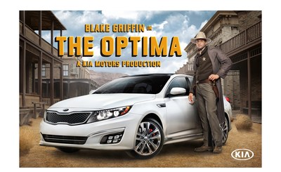 NBA All-Star Blake Griffin is back in a starring role in a series of new television commercials for Kia's Optima midsize sedan