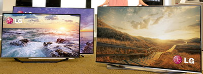 LG Electronics (LG) announced today plans to unveil its expanded lineup of LED 4K ULTRA HD TVs, with new designs, more features and picture quality enhancements, at the 2015 International CES(R) in Las Vegas from Jan. 6-9. LG's LED 4K ULTRA HD TV lineup will highlight the superb color reproduction of its ColorPrime series which produces greater realism and depth either with Wide Color LED or Quantum Dot technology.