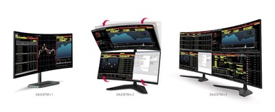 LG Electronics (LG) today announced plans for its expanded monitor lineup being unveiled next week at the 2015 International CES?. Included in the lineup is LG's 21:9 Curved UltraWide Multi-Display (34UC87M), which provides various multiple display set-up options for enhanced productivity.