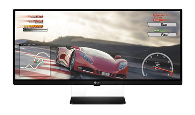 LG Electronics (LG) today announced plans to introduce the world's first 21:9 "UltraWide" gaming monitor compatible with AMD FreeSync technology for fluid motion during fast gameplay. The UltraWide Gaming Monitor (34UM67) headlines LG's expanded lineup being unveiled next week at the 2015 International CES? and is the company's first 21:9 monitor specifically developed for graphics-intensive gaming.