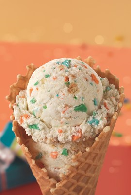Baskin-Robbins Kicks Off Its 70th Year With Icing on the Cake(R) Flavor of the Month And A Free Waffle Cone Offer For Guests Nationwide