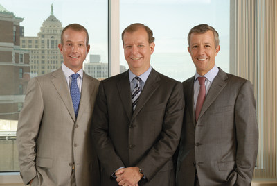 Louis Jacobs, right, and Jeremy Jacobs Jr., center, have been named as co-chief executive officers for Delaware North, one of the largest privately held global hospitality and food service companies in the world. This post has been held by their father since 1968. Charlie Jacobs, left, will become chief executive officer for Delaware North's Boston Holdings, which include TD Garden, New England Sports Network (NESN), the Boston Bruins and strategic real estate holdings. Jeremy Jacobs will continue in the role of chairman of Delaware North and its holdings and as owner of the Boston Bruins.