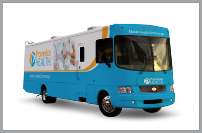 Promerica Health offers a full fleet of customizable vehicles to deploy health and wellness engagements, including 40-foot mobile health screening units.