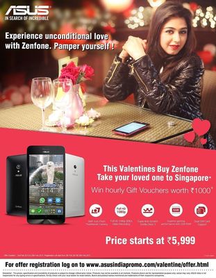Buy Any ASUS Zenfone This February and Get a Chance to Take Your Valentine for a Holiday to Singapore