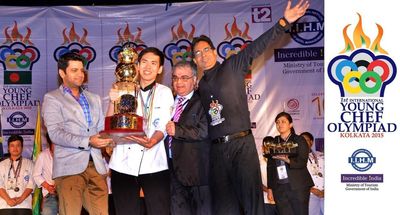 IIHM Announces Winner of World's 1st International Young Chef Olympiad 2015