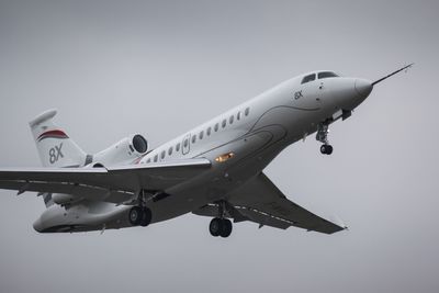 Dassault Aviation's New Falcon 8X Takes to the Air