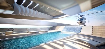 Oceanco Unveils 110m Superyacht Project STILETTO at the 2015 Dubai Boat Show